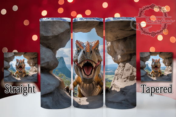 3D Funny Dinosaur Jurassic Tumbler: A Creative Twist for Your Drinkware Projects