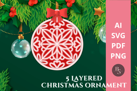 Christmas Ornament SVG 3D Layered: A Strategic Tool for Creative and Business Success