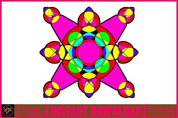 Mandala 3D Layered SVG Cut File-7
